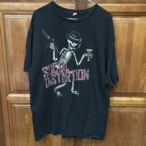Vintage Black Graphic Social Distortion Band T-Shirt